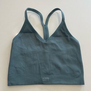 SET ACTIVE Sculptflex Ribbed V Bra